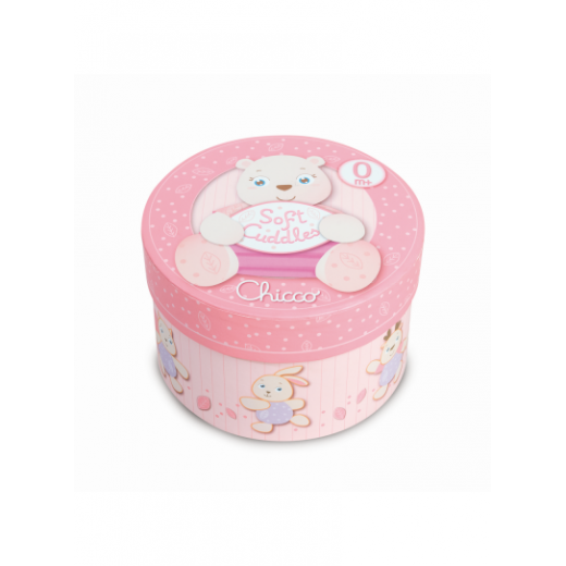Chicco - Plush Bear Maxi- pink (with gift box)