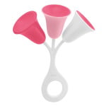 Chicco Tulip Rattle Pink Color