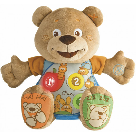 Chicco Teddy Count with Me Bilingual (French/English)