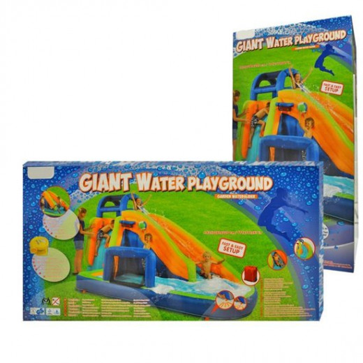 Newboy Mega Inflatable Water Slide with Swimming Pool