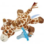 Dr. Brown's Giraffe Lovey with Blue One-Piece Pacifier
