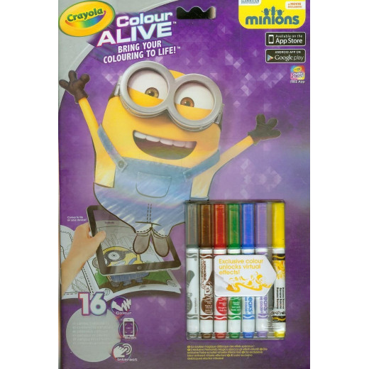 Crayola Colour Alive Minions