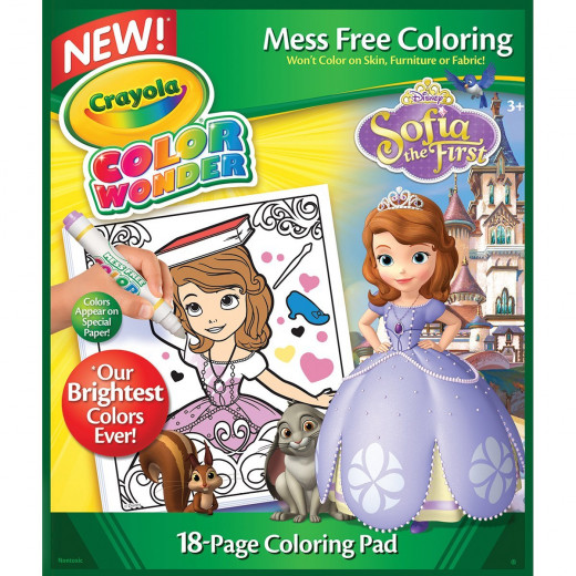 Crayola Color Wonder at the Coloring Book - Sofia Disney Album