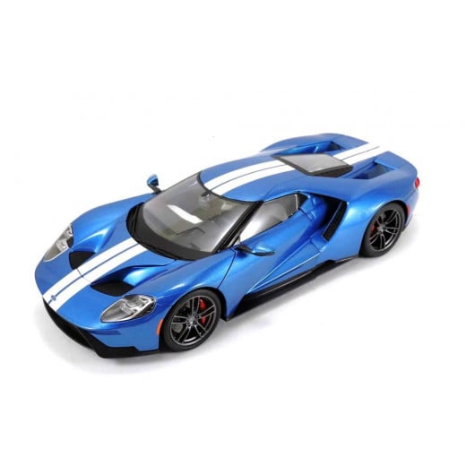 2017 FORD GT BLUE EXCLUSIVE EDITION 1:18 DIECAST MODEL CAR BY MAISTO