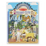 Melissa & Doug Puffy Sticker Activity Book - Riding Club