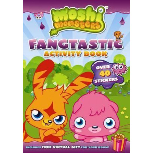 Moshi Monsters Fangtastic Activity Book with Stickers