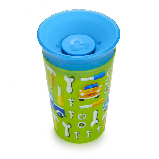 Munchkin Miracle 360 Deco Sippy Cup - 266ml (Green Car)