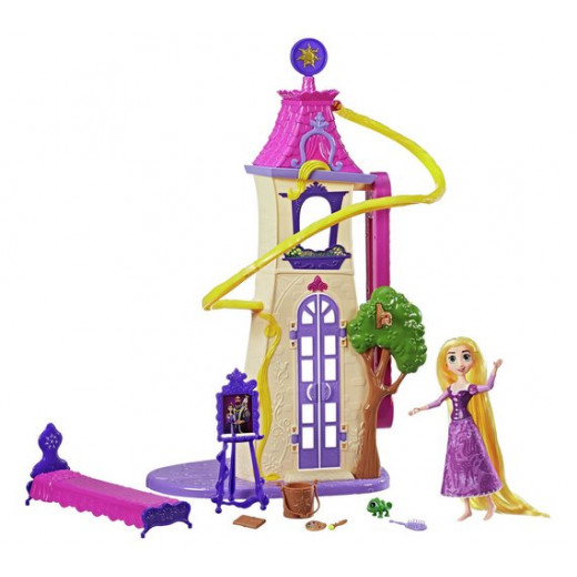 Disney Princess Tangled Swinging Locks Castle Playset