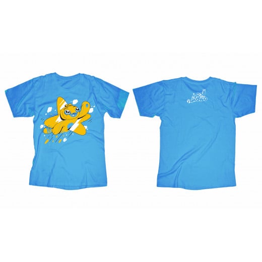 Adam Wa Mishmish T-Shirt for Toddlers - Blue - 6 years