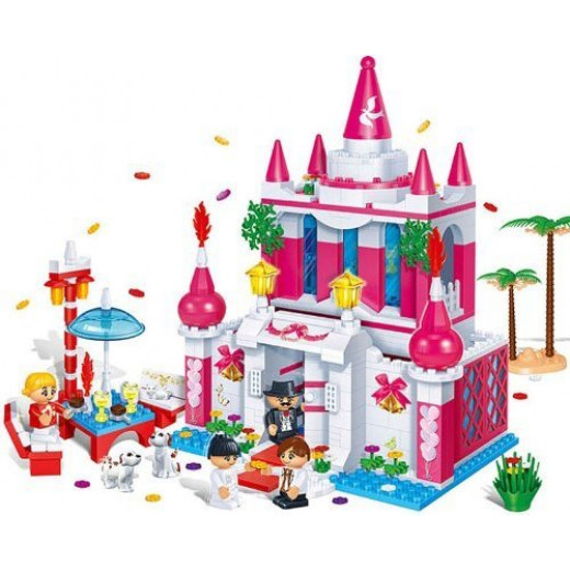 Banbao Wedding Chapel Toy Building Set, 552-Piece
