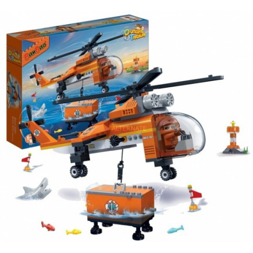 BanBao Kit Helicopter 261-Piece