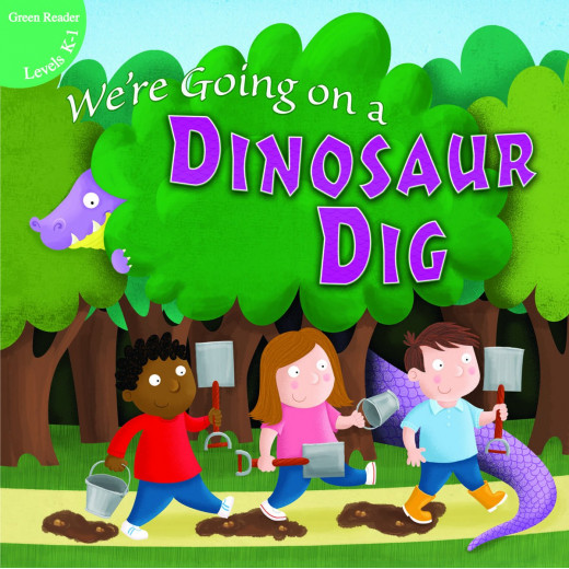 كتاب نحن بصدد حفر ديناصور من كولينز
