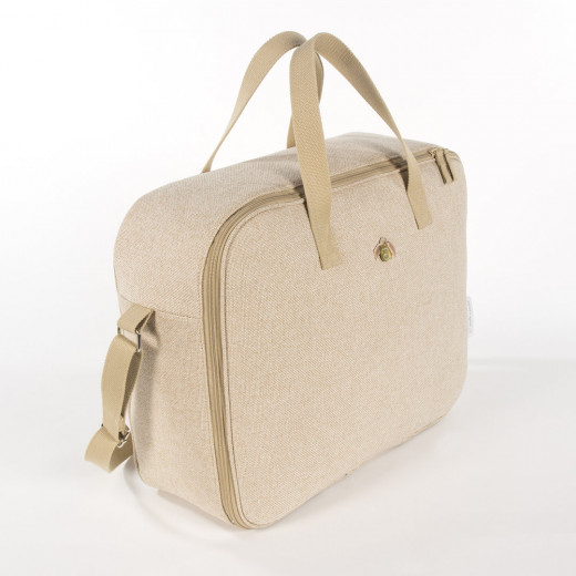 Pasito a Pasito Sweet Tweed Beige Hospital Bag for Pushchair