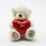 Me to You Teddy Bear (I Love You teddy), White