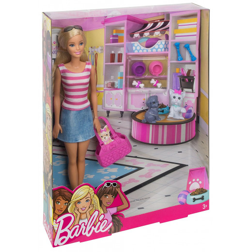 Barbie Doll with Puppy Accessory