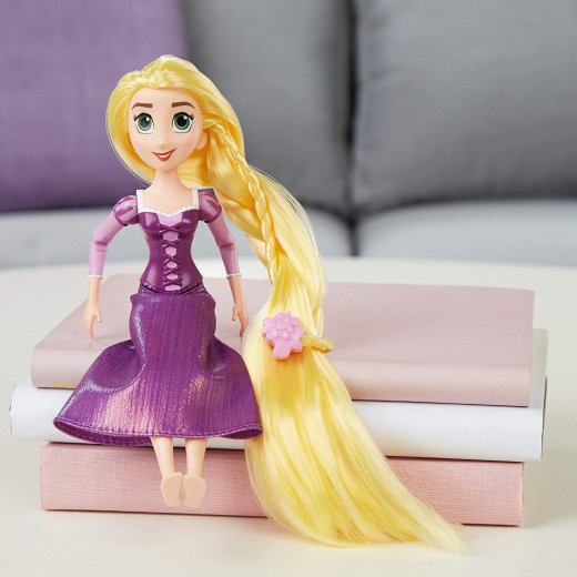 Disney Princess Rapunzel with hair styling