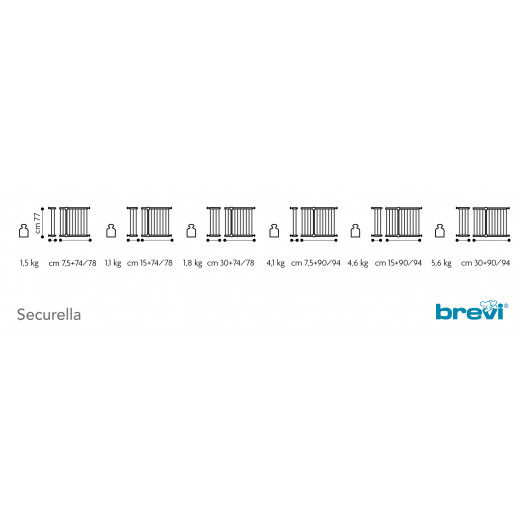 Brevi extension securella 7.50 cm