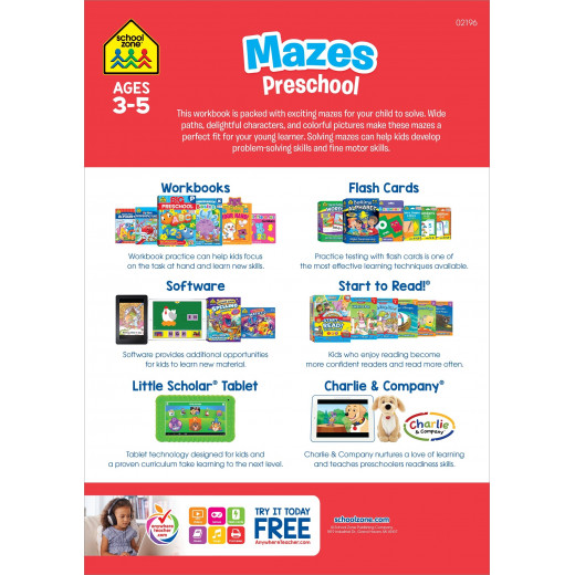 School Zone - Mazes Preschool Activity Zone