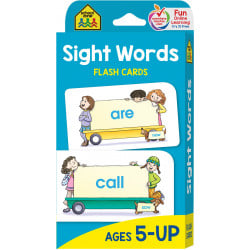 School Zone -Sight Words Flash Cards