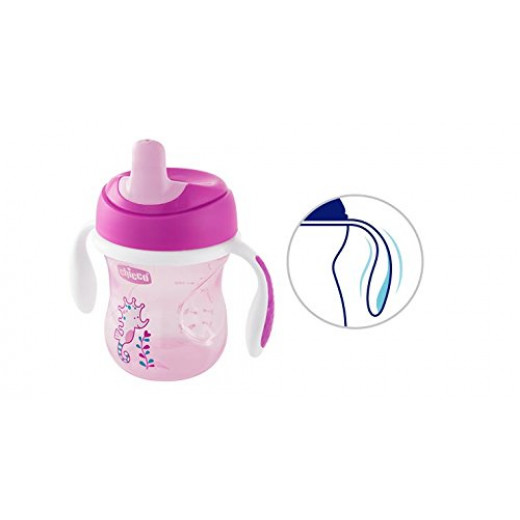 Chicco Training Cup 200ml, +6 months, Assorted Colors, 1 Cup