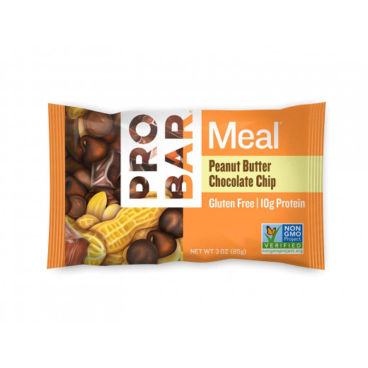 Pro Bar Meal Bar, Peanut Butter Chocolate Chip, 3 Oz
