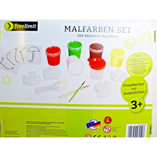 Free Limit - Stains Set With 5 Colors Window Painting