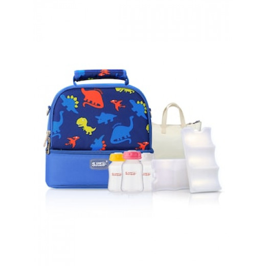 Sunveno Insulated Bottle and Lunch Bag - Dinosaur