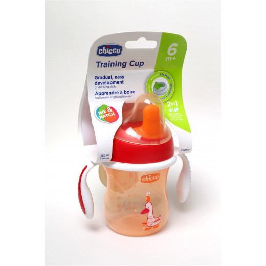 Chicco Training Cup +6 months, Neutral Assorted Colors, 1 cup
