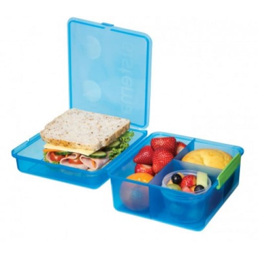 Sistema Lunch Cube Max With Yogurt 2L, Blue