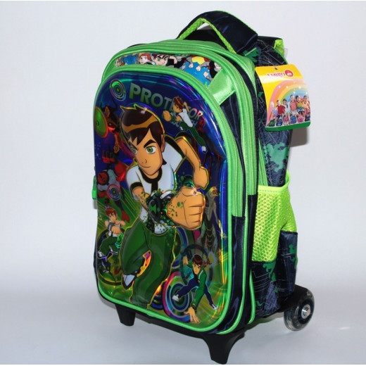 Rolling School Backpack, Ben 10, 35 cm