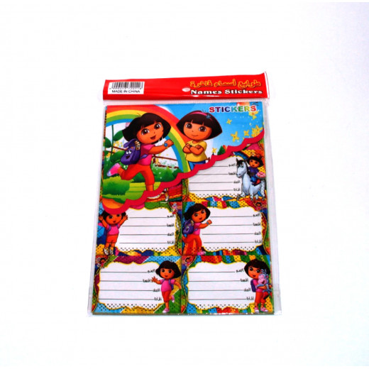 Dora Stickers, Small Size, 80 pieces