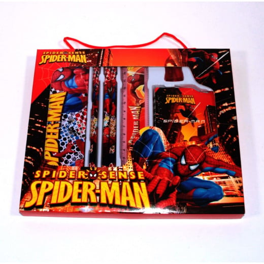 Spider-man Stationery Set, 7 pieces