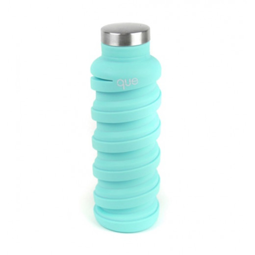 Que Collapsible Water Bottle, Misty Mint, 590 ml