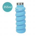 Que Collapsible Water Bottle, Iceberg, 355 ml