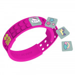 Pixie Crew Pixel Bracelet Dark Pink 65-piece