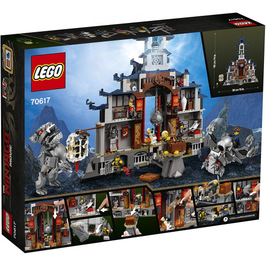 LEGO Ninjago Movie Temple of The Ultimate Weapon Toy, 1403 pieces