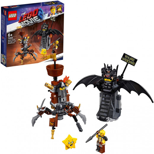 LEGO The Lego Movie 2:Battle-Ready Batman And MetalBeard, 168 pieces