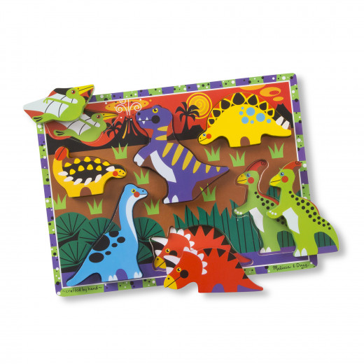 Melissa and Doug Dinosaurs Chunky Puzzle