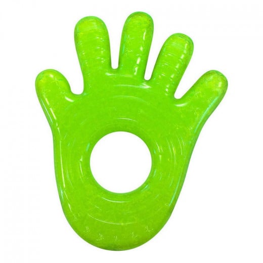 Munchkin Fun Ice Hand Chewy Teether, Green Color