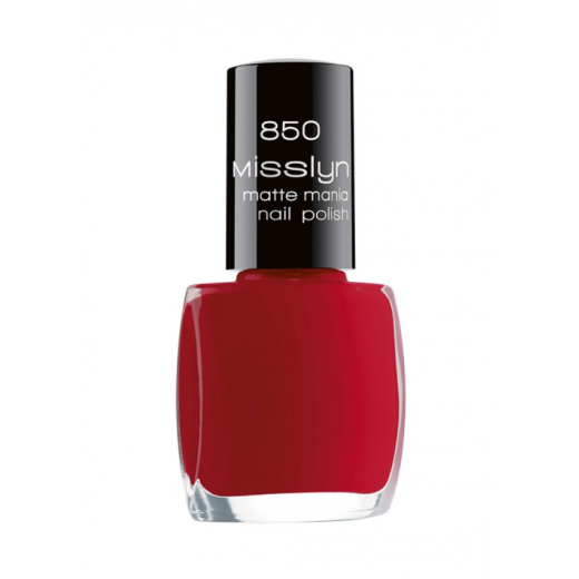 Misslyn Nail Polish, Number 855, My Matte Red