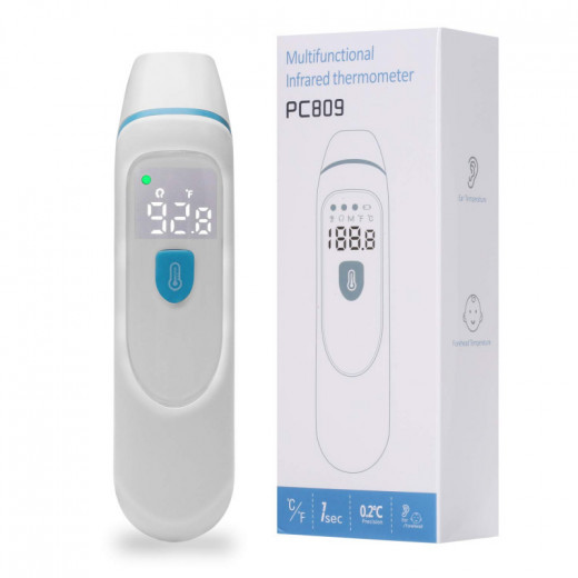 Ear Forehead Thermometer Baby Temporal Thermometer Digital Medical Thermometer for Fever, Infrared Thermometer for Kids Baby and Adult
