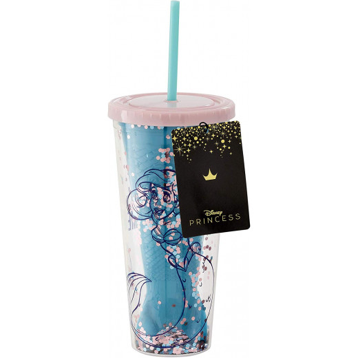 Little Mermaid Drinks Cup, Tinplate, Multicolour, 380 ml