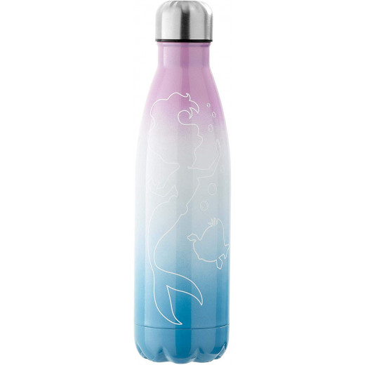 Funko Little Mermaid Metal Water Bottle, Stainless Steel, 500 ml - Real Life Mermaid