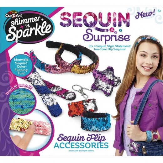 Cra-Z-Art Shimmer 'n Sparkle Sequin Surprise Accessories Kit