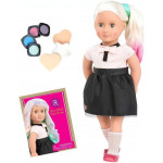 Our Generation Doll by Battat- Amya 18 inch Regular Non-posable Chalk Deco Fashion Doll - for Girls Age 3 Years and up