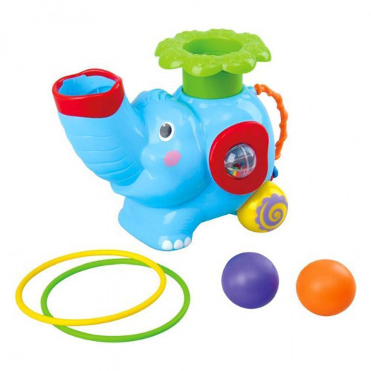 PlayGo Pop N Hoop Roller Elephant