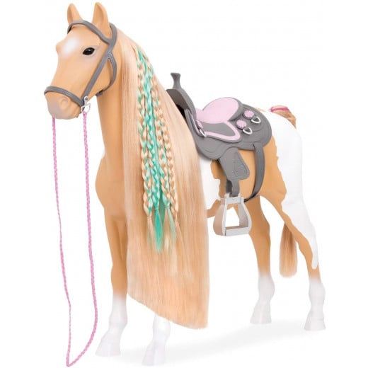 Our Generation Palomino Paint Horse Hair Play Horse