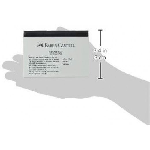 Faber Castell Stamp Pad Medium, Black