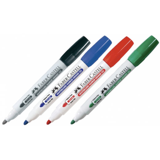 Faber Castell Whiteboard marker Assorted (4pcs)