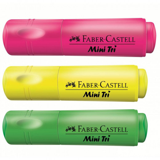 Faber Castell Text Liner Mini Pen, 1 Pack, Assorted Colors